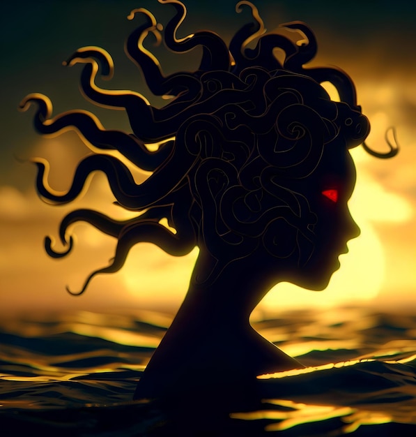 Powerful Greek Goddess Medusa