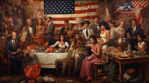 A powerful representation of American tradition