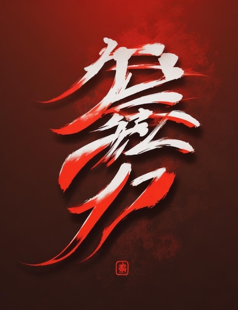 Photo powerfull kanji wallpaper