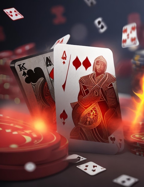 powerfull VIBRANT poker cards game HD