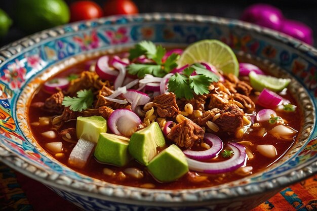 Pozole Bowl Aromatic and Flavor