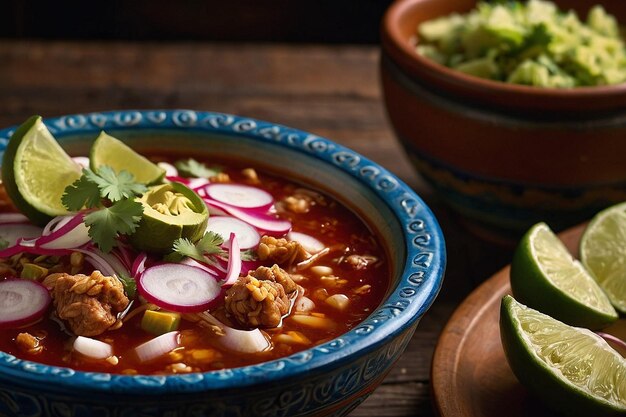 Pozole Bowl serveert Traditio