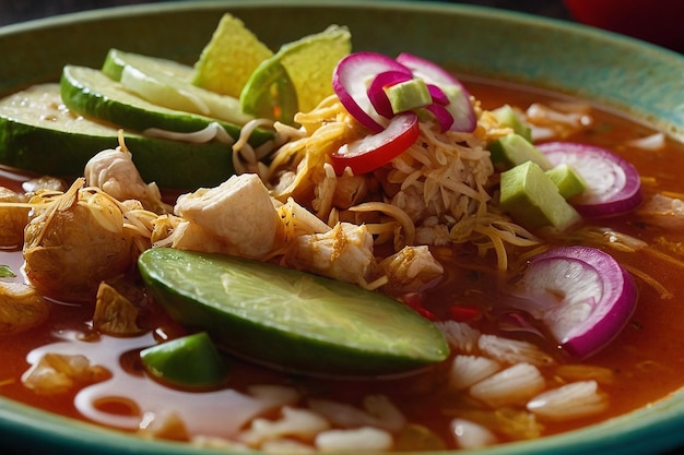 Pozole Garnishes