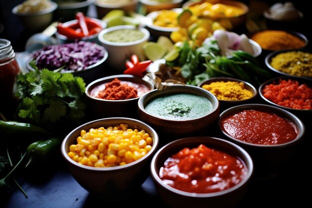 Фото Позолеанский майя юкатанский мексиканский суп чили соусы