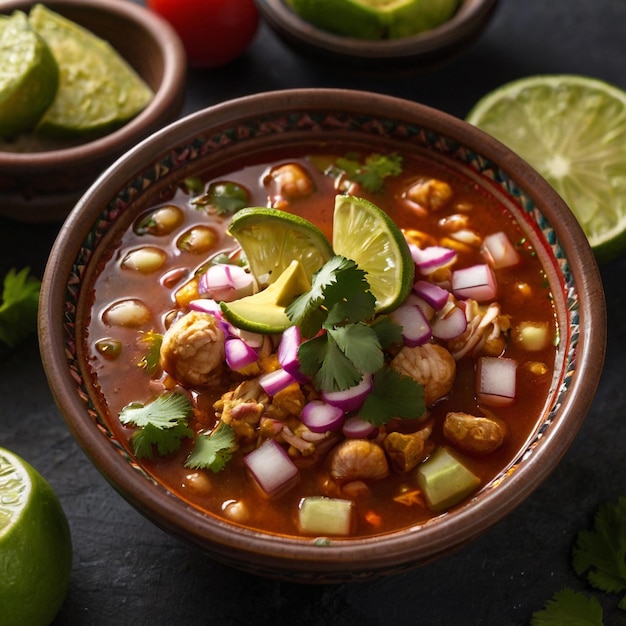 Изображение мексиканской еды Pozole