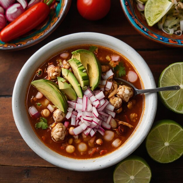 Pozole Mexican food image