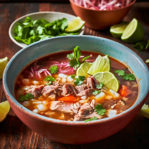 Pozole Mexican food image