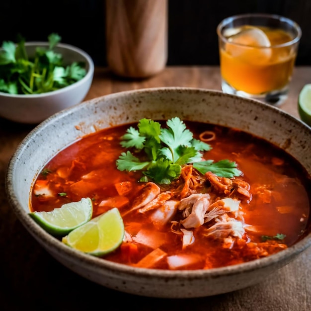 Изображение мексиканской еды Pozole