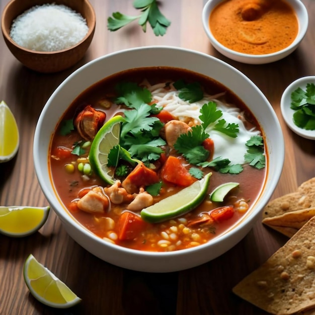 Pozole Mexican food image