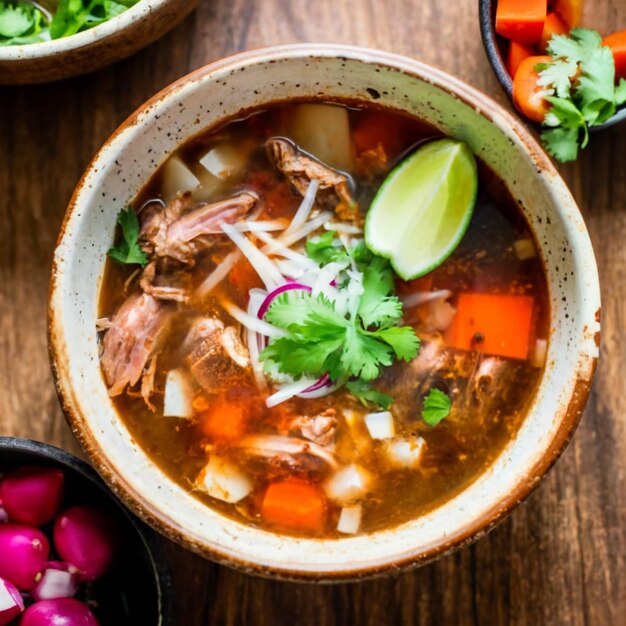 Pozole Mexican food image