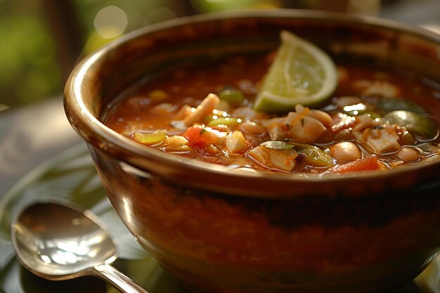 Pozole presentatie culina