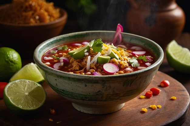 Pozole Presentatie Culina