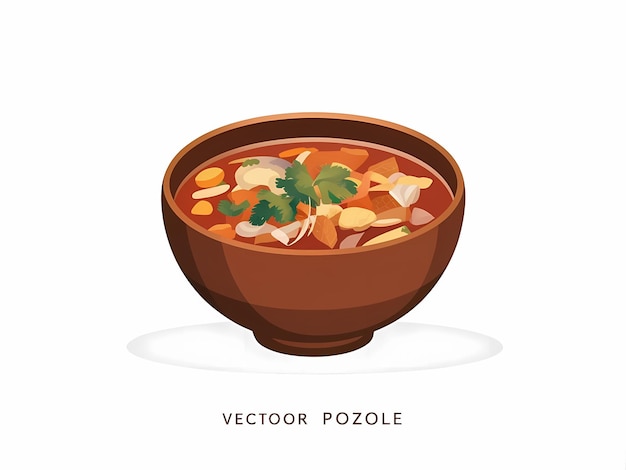Иллюстрация векторного искусства Pozole