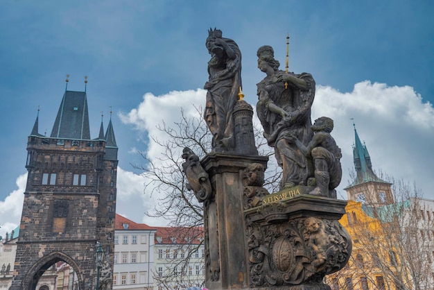 Praag Karelsbrug Tsjechië
