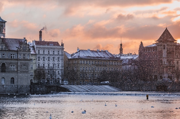 Foto praagse oude stad