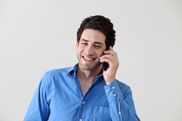 Praat op telefoon