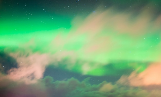 Prachtig Aurora Borealis noorderlicht