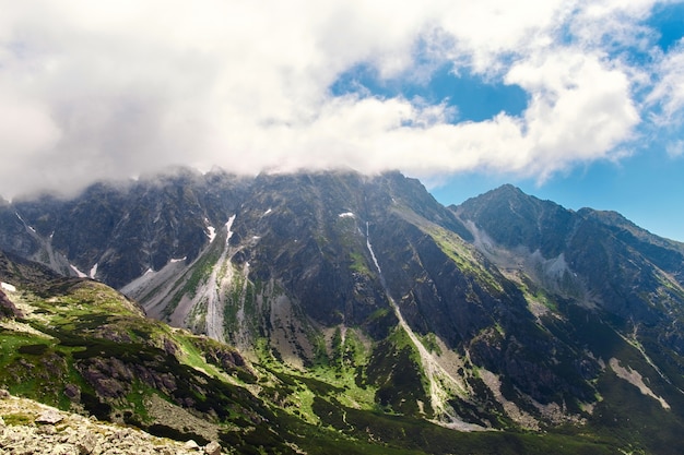Prachtig berglandschap Hoge tatra-bergen