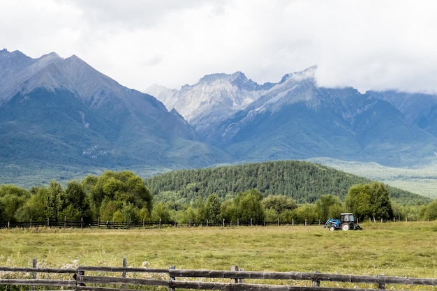 Prachtig berglandschap van Buryatia