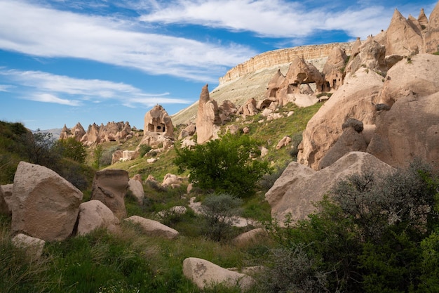 Prachtig berglandschap van Cappadocië