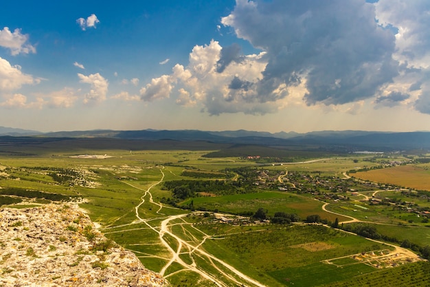 Foto prachtig berglandschap