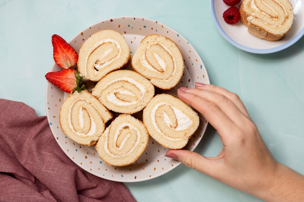 Prachtig gedecoreerde bakkerijsnoepjes