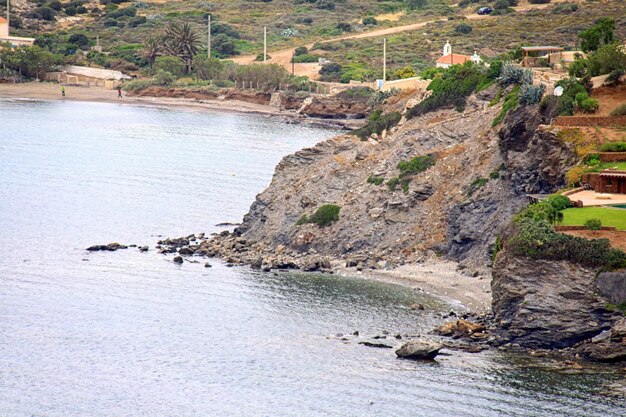 Prachtig Grieks landschap zee