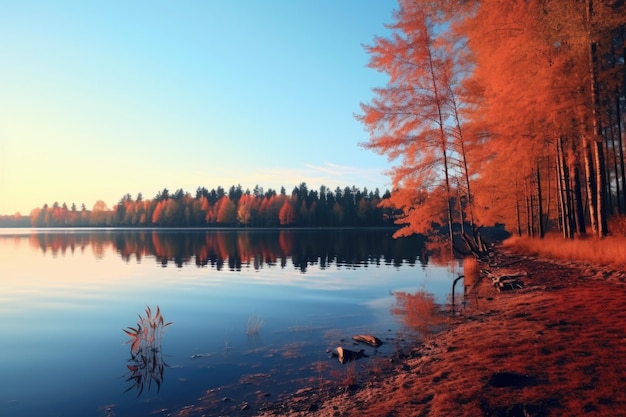 Prachtig herfstlandschap