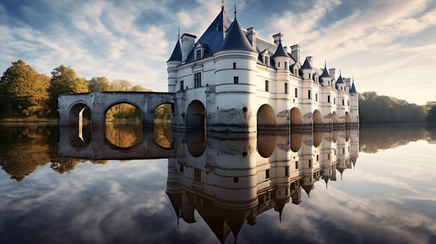 Prachtig kasteel vlakbij water en groen