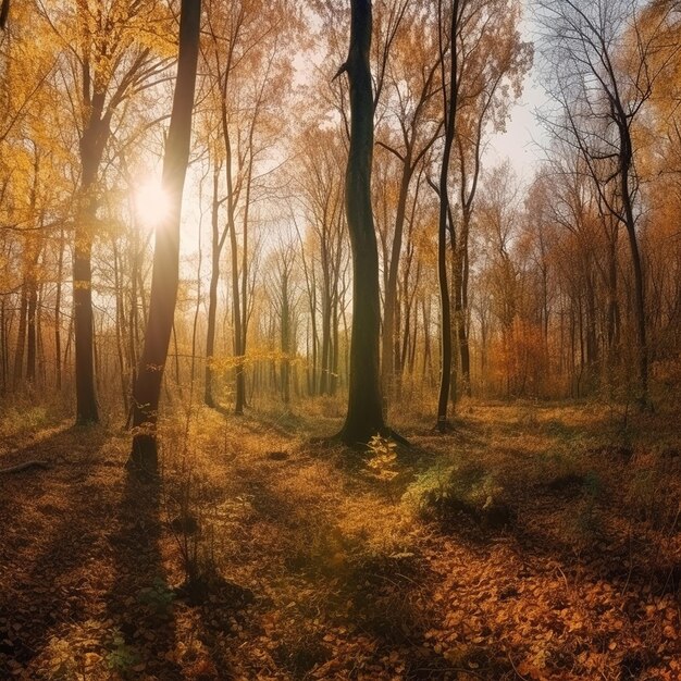 Prachtig landschap natuur vol kleuren en details