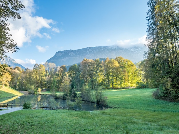 Prachtig landschapsmening van Duitsland