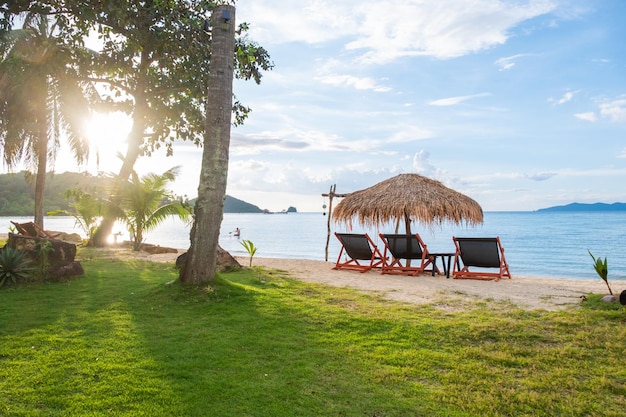 Prachtig landschapsmening van Kohmak-eiland in Thailand