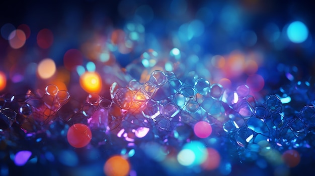 Prachtig luminescerend Technicolor kristal