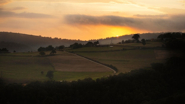 Prachtig natuurlijk landschap