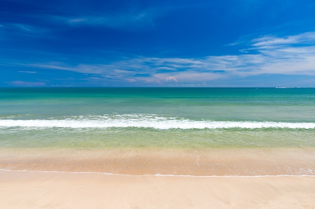 Prachtig strand en tropische zee