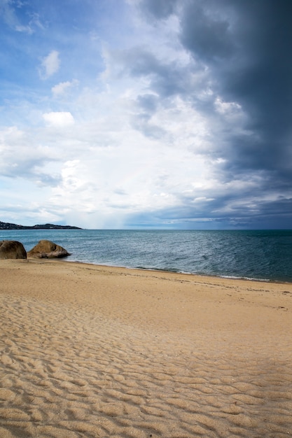 Prachtig strand en tropische zee