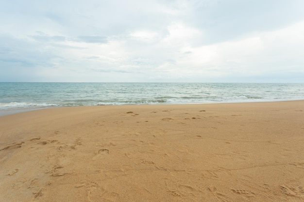 Prachtig tropisch strand Thailand Natuur achtergrond