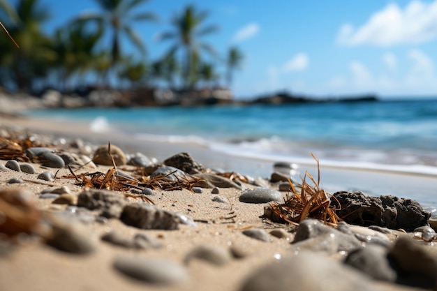 Prachtig tropisch strand.