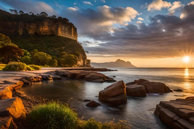 Prachtig uitzicht in Australië.