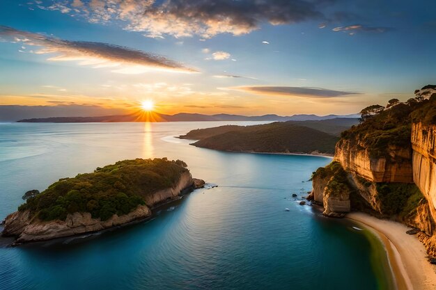 Prachtig uitzicht in Australië.