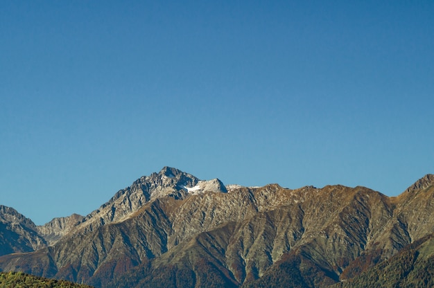 Prachtig uitzicht in Krasnaya Polyana