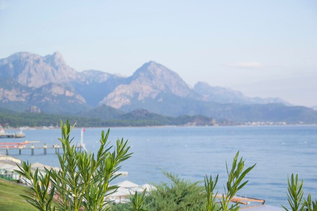 Prachtig uitzicht op de in Kemer Turkije