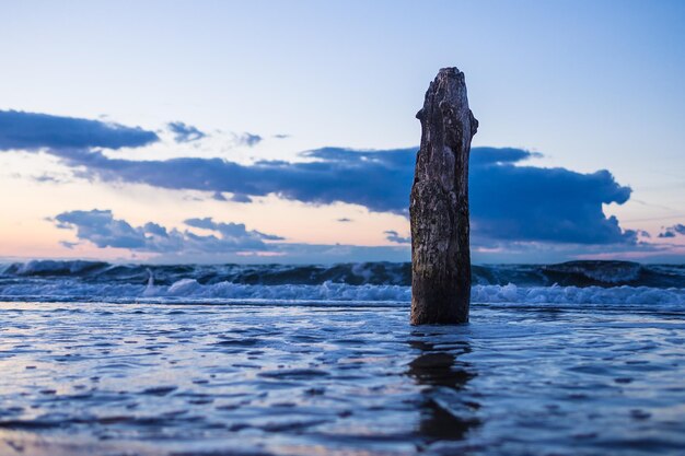 Foto prachtig uitzicht op de oostzee