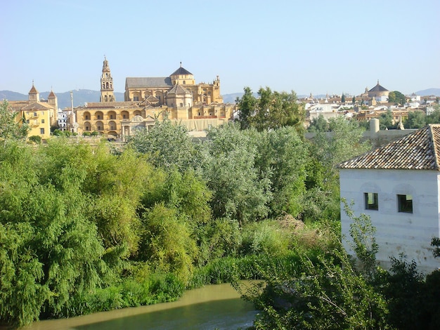 Prachtig uitzicht op de stad op een zomerdag Cordoba Spanje