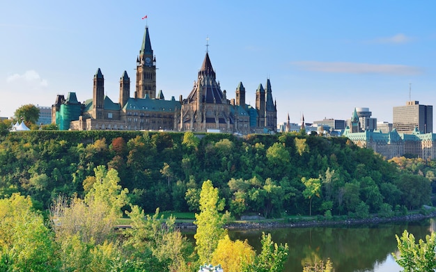 Prachtig uitzicht op het landschap van Canada 50 1