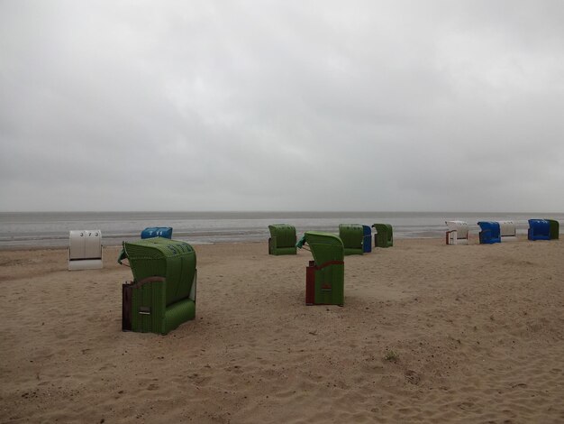 Foto prachtig uitzicht op het strand