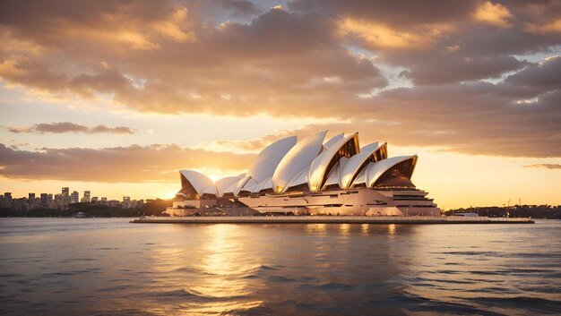 Prachtig uitzicht op het Sydney Opera House, het centrum voor uitvoerende kunsten met meerdere locaties