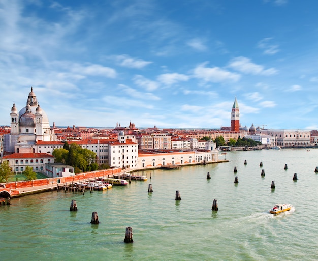 prachtig uitzicht op Venetië