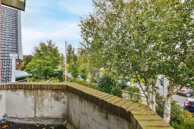 Prachtig uitzicht vanaf het balkon