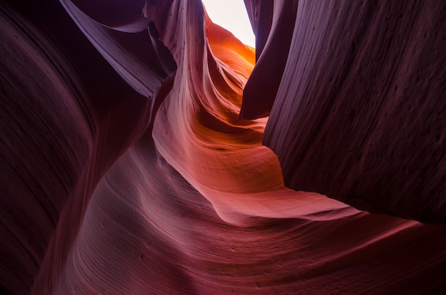 Prachtige antelope canyon, navajo land ten oosten van page, usa